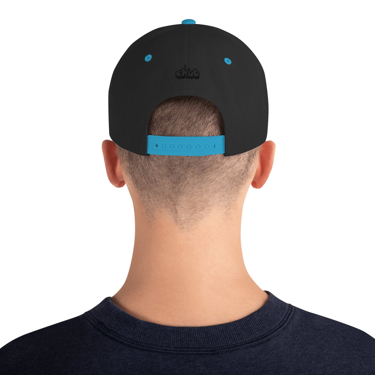 OHANA - BLK Font Snapback Hat