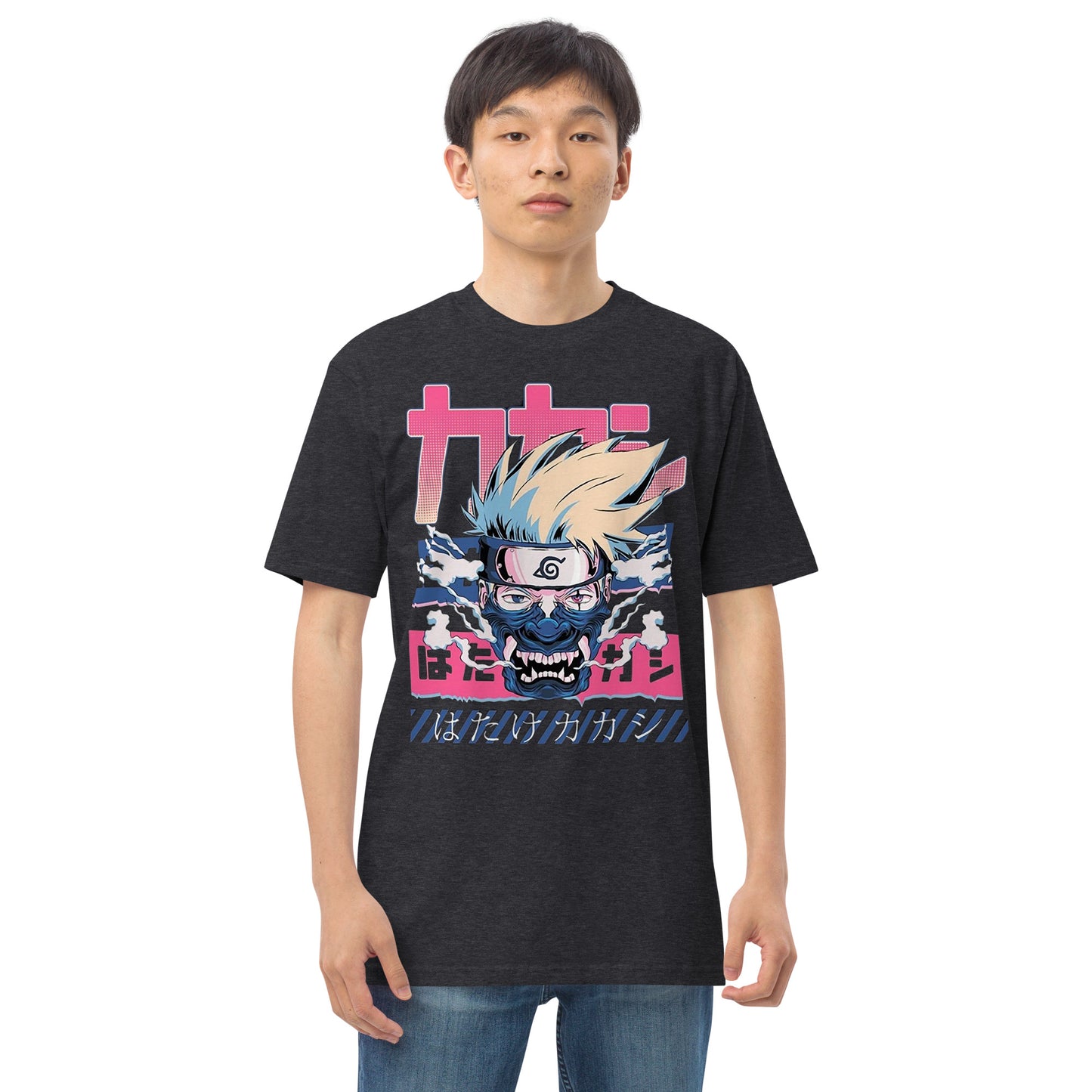 Kakashi Graphic Tee - Men’s premium heavyweight tee