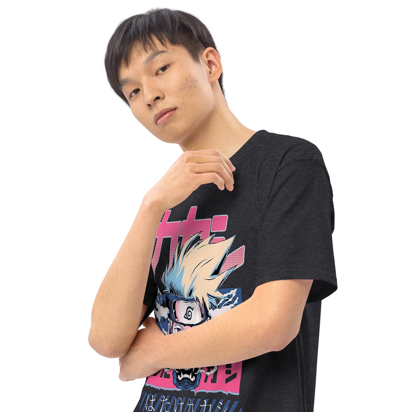 Kakashi Graphic Tee - Men’s premium heavyweight tee