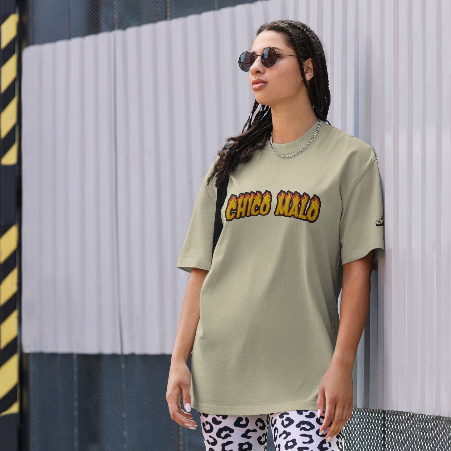 CHIO MALO - Oversized faded t-shirt