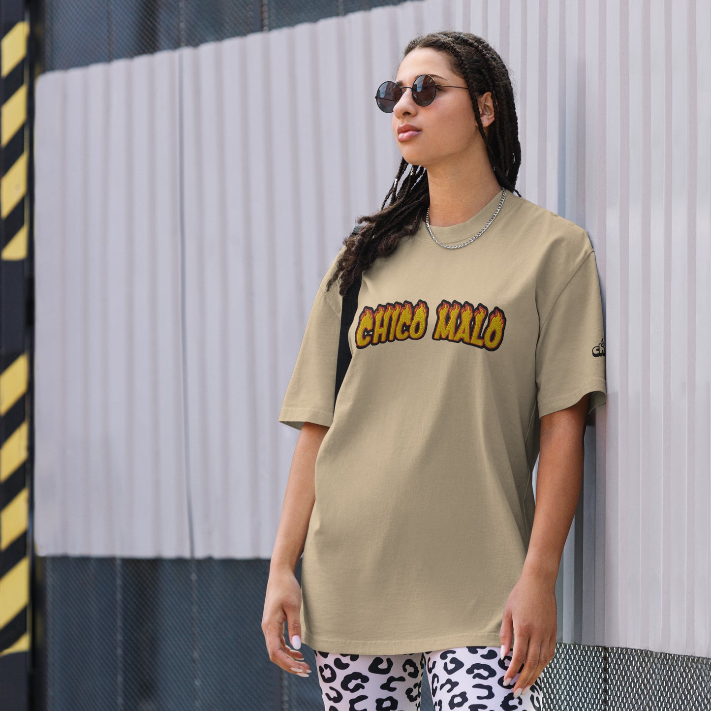 CHIO MALO - Oversized faded t-shirt