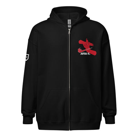Jutsu Do It - Unisex heavy blend zip hoodie