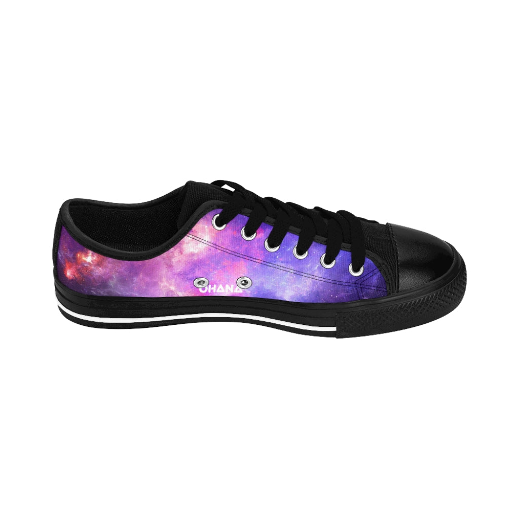 Men's Sneakers - Black Galaxy