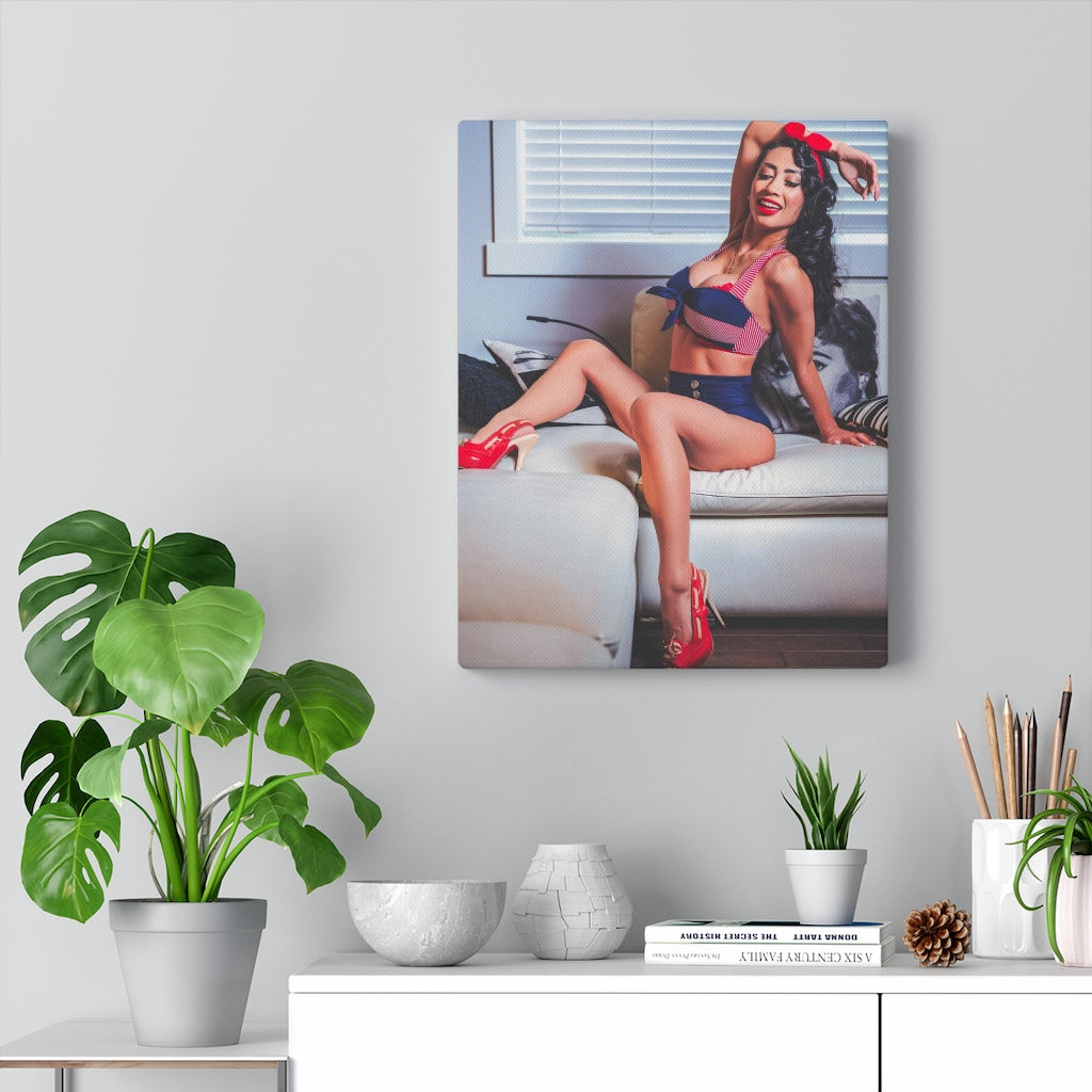 Stretched Canvas - Pin Up