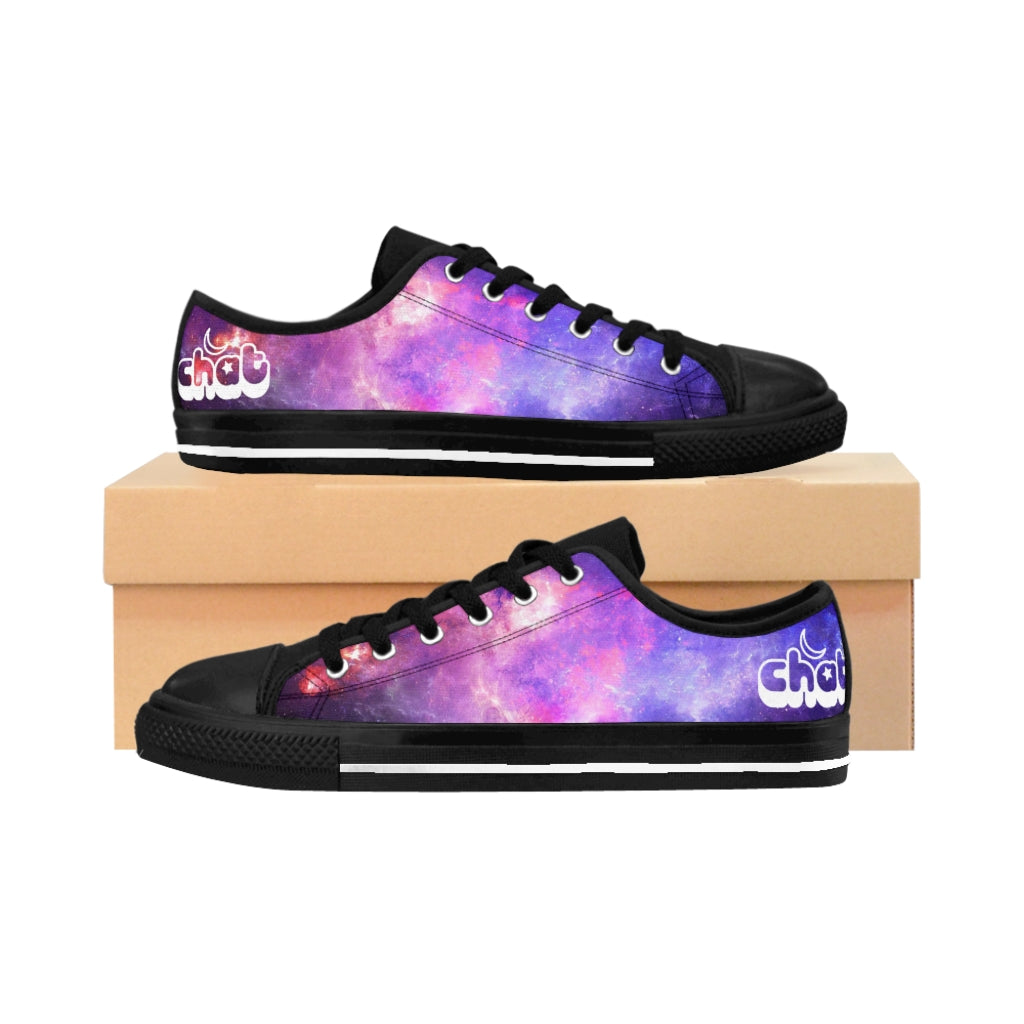 Men's Sneakers - Black Galaxy