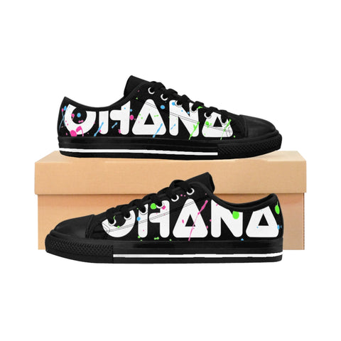 Men's Sneakers - Black Ohana