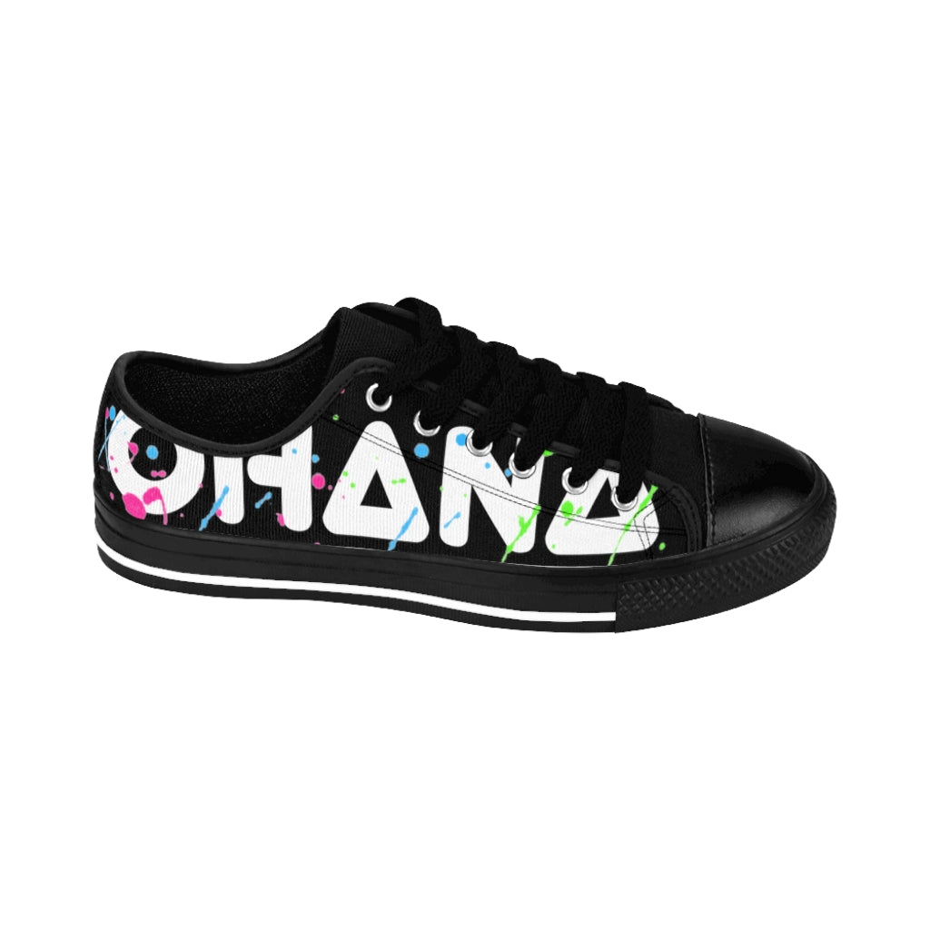 Men's Sneakers - Black Ohana