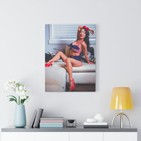 Stretched Canvas - Pin Up