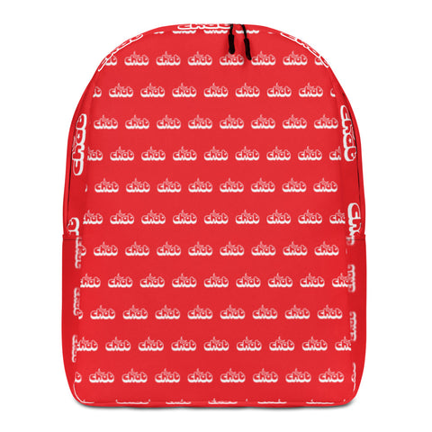 Minimalist Backpack - Red