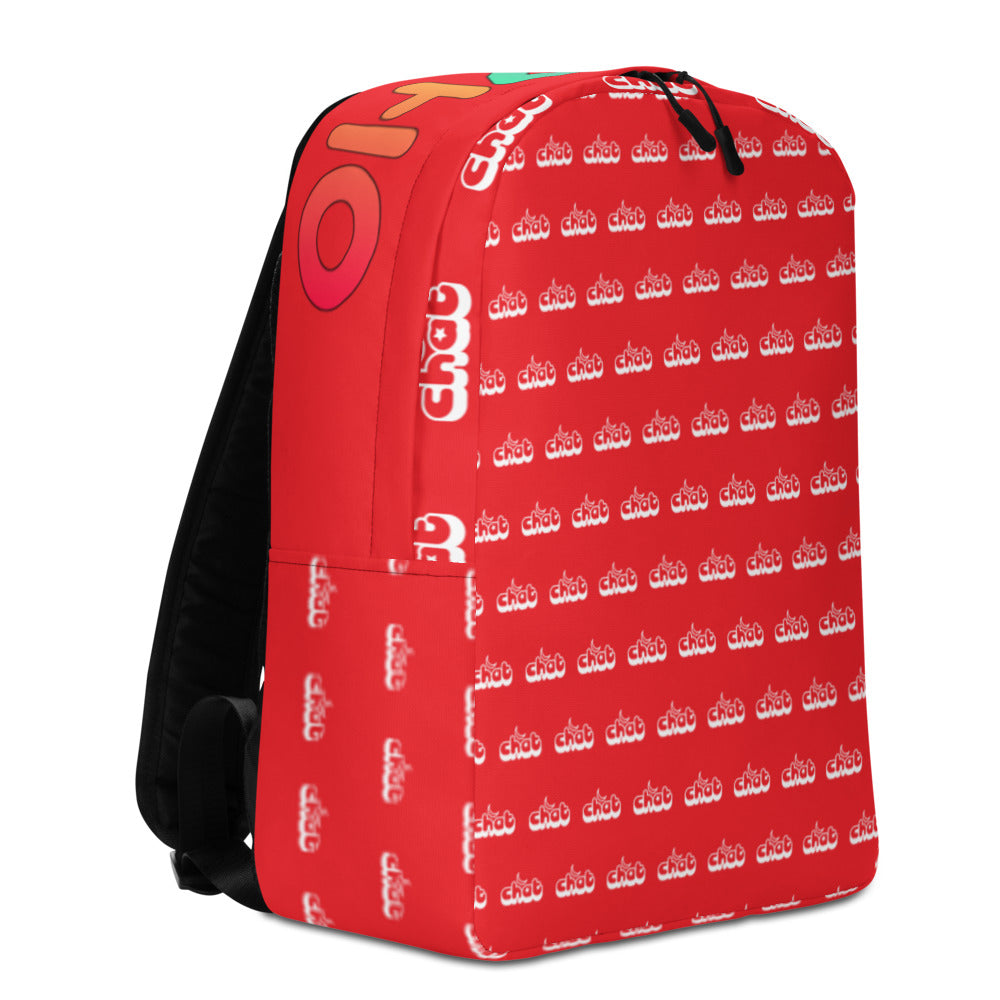 Minimalist Backpack - Red