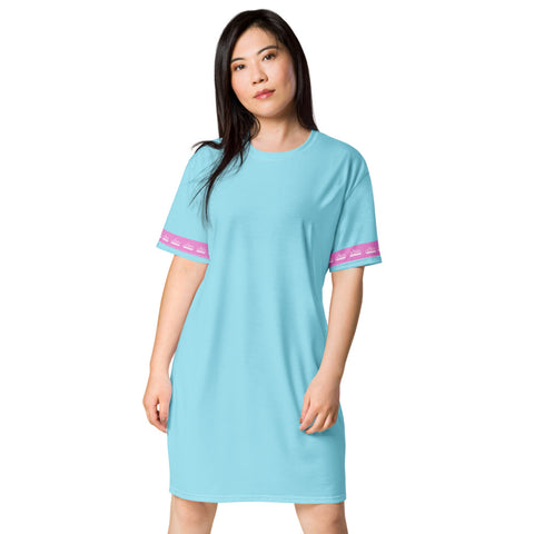 T-shirt dress - Blue
