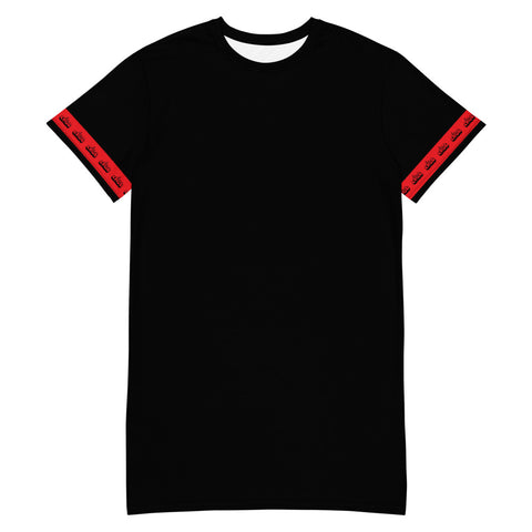 T-shirt dress - Black
