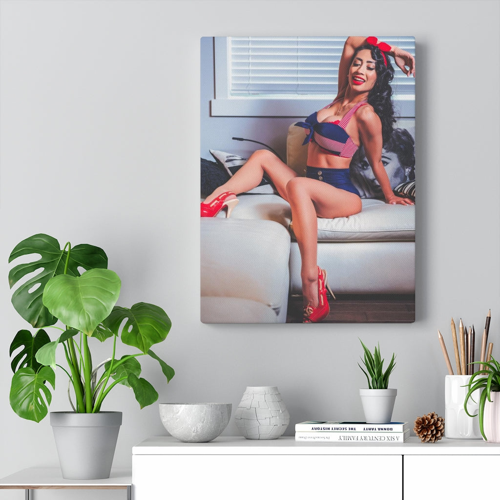 Stretched Canvas - Pin Up