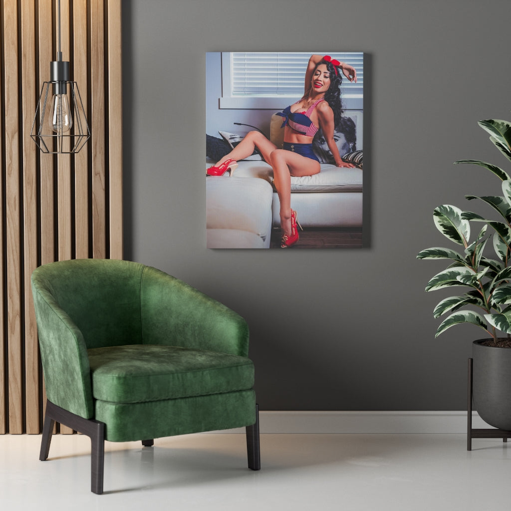 Stretched Canvas - Pin Up