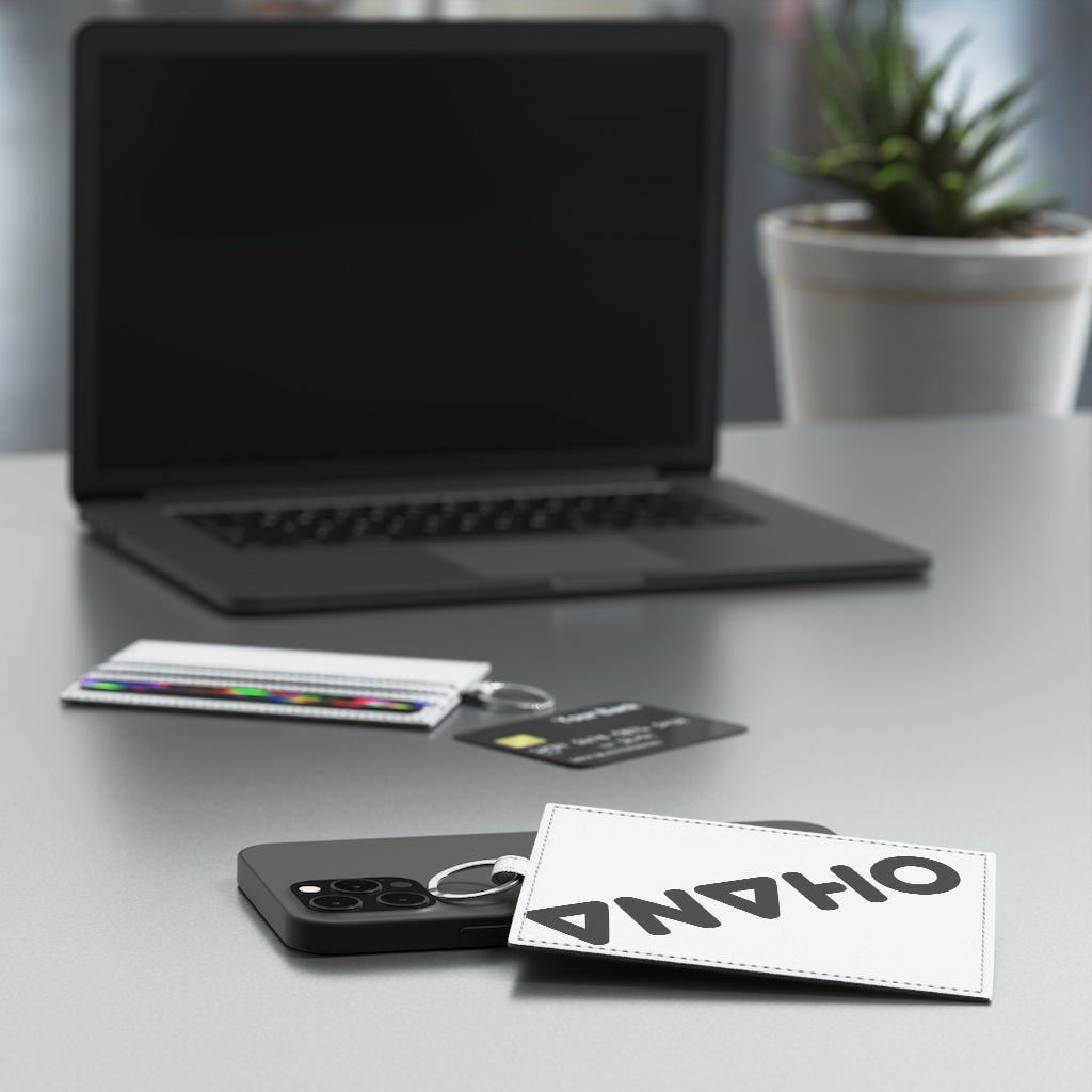 Saffiano Leather Card Holder