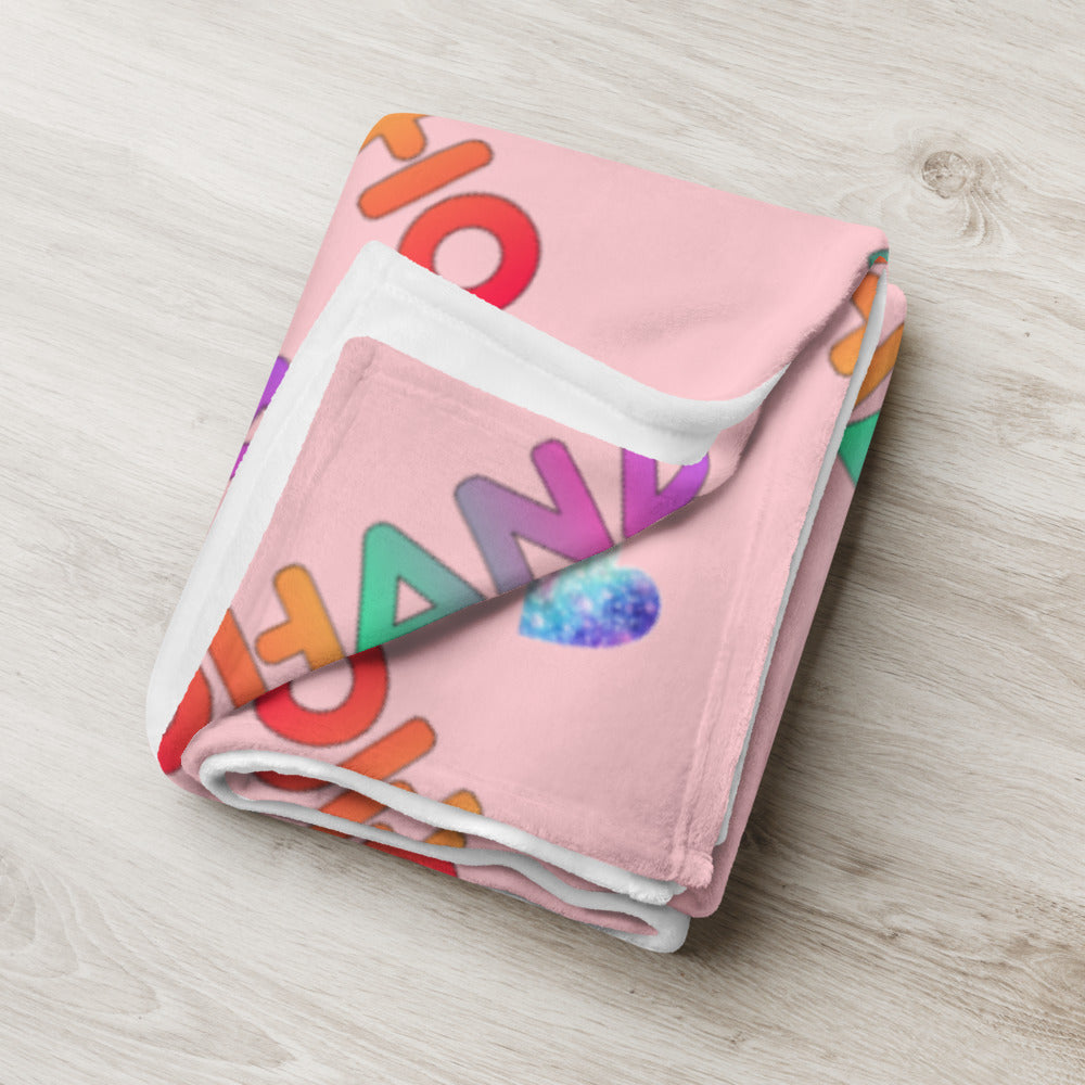 Throw Blanket - Pink Ohana