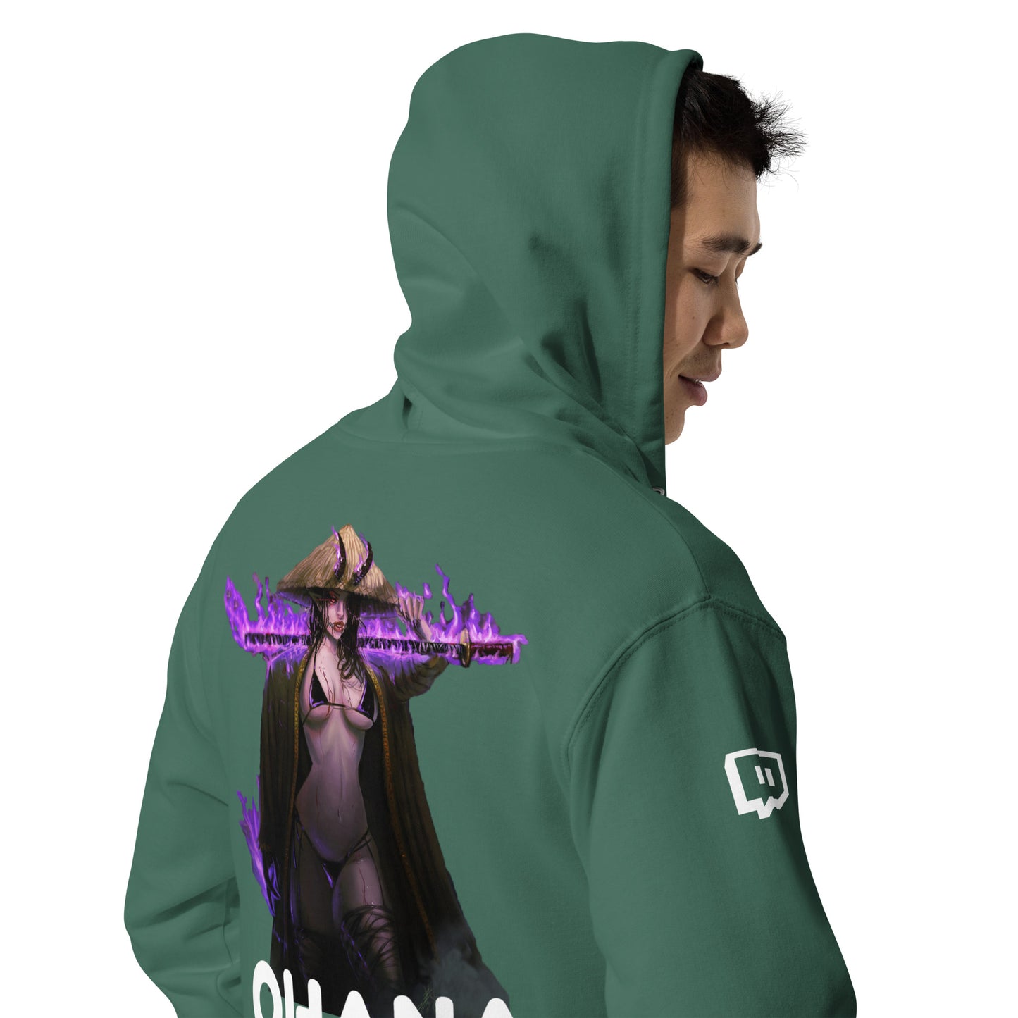 Samari Chat - Unisex fleece zip up hoodie