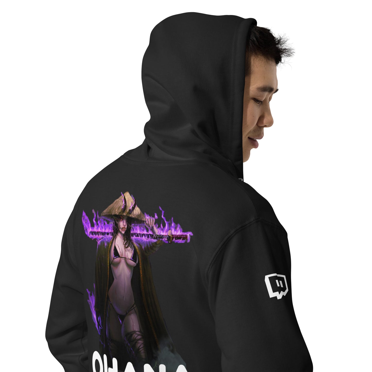 Samari Chat - Unisex fleece zip up hoodie