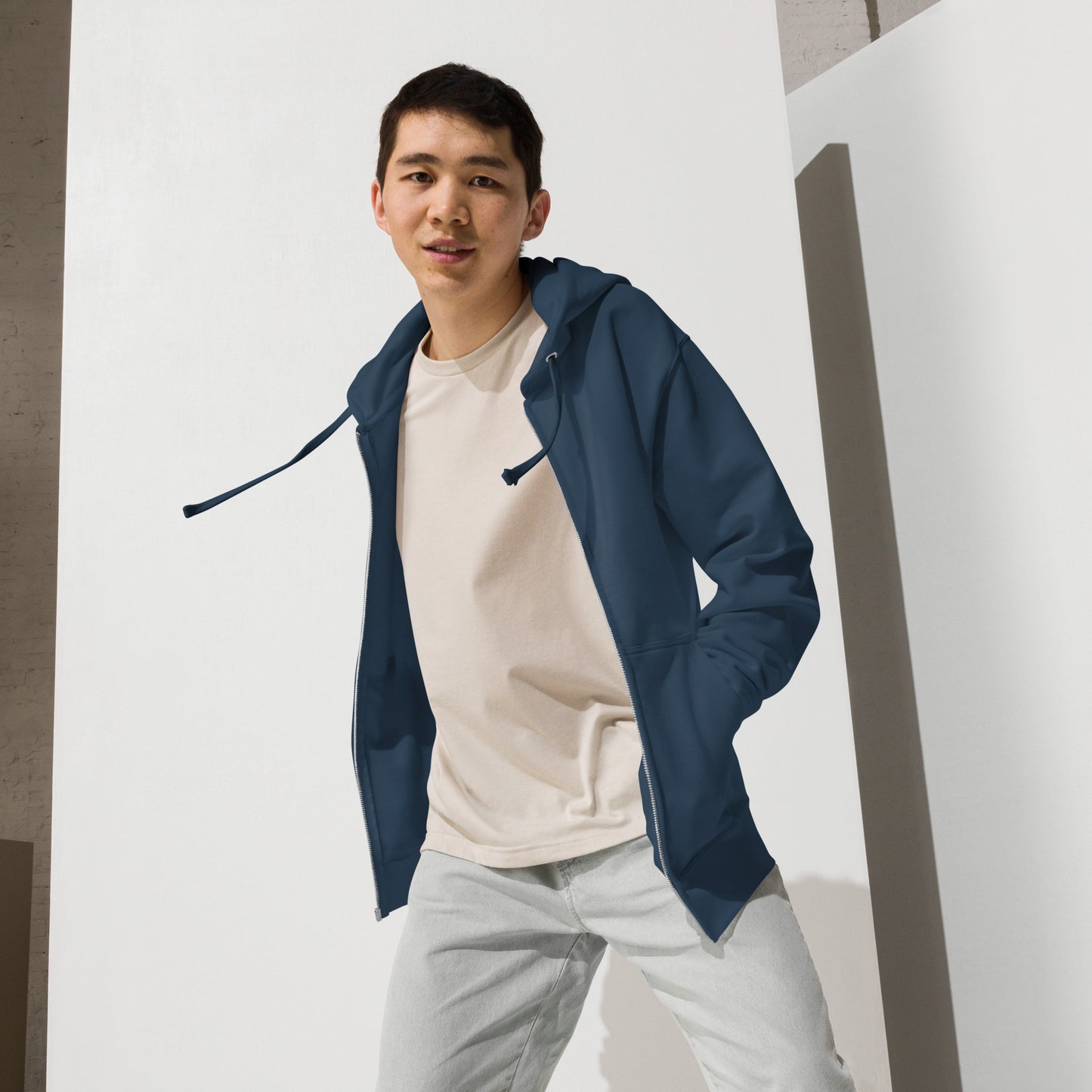 Samari Chat - Unisex fleece zip up hoodie