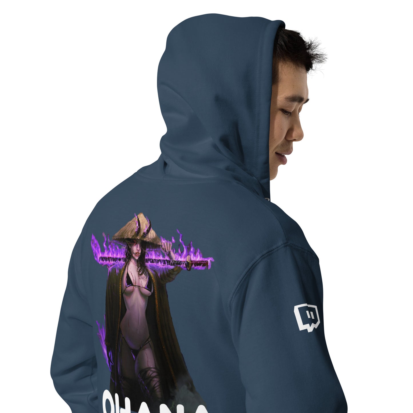 Samari Chat - Unisex fleece zip up hoodie