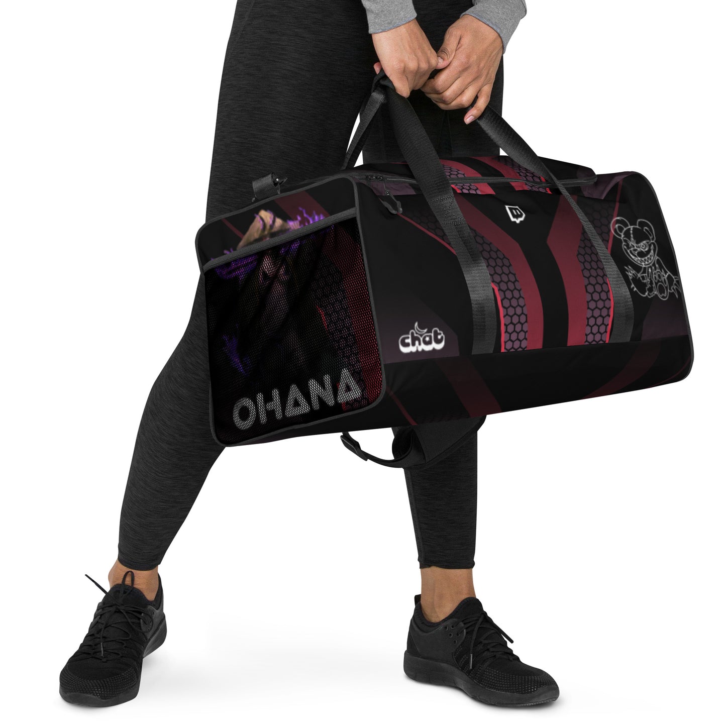 Duffle bag Samari Chat and evil bear