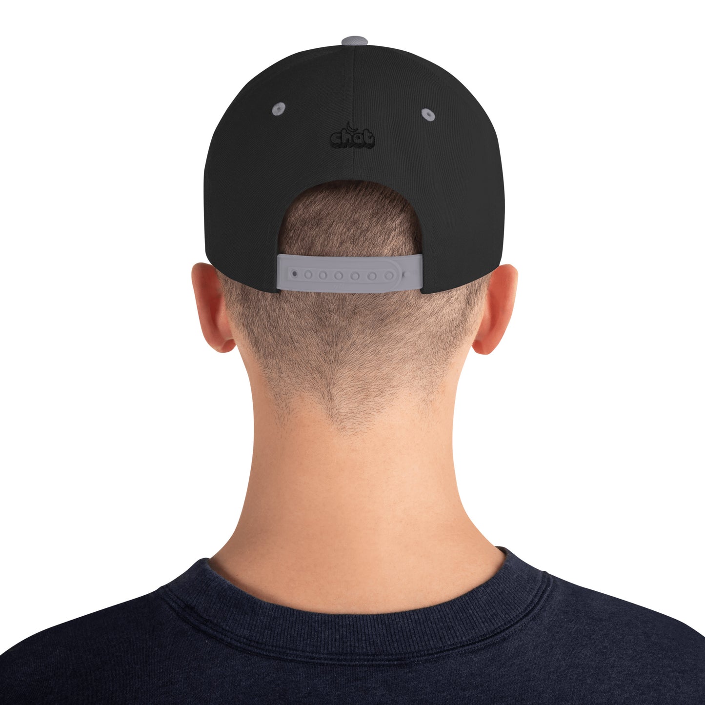 OHANA - BLK Font Snapback Hat
