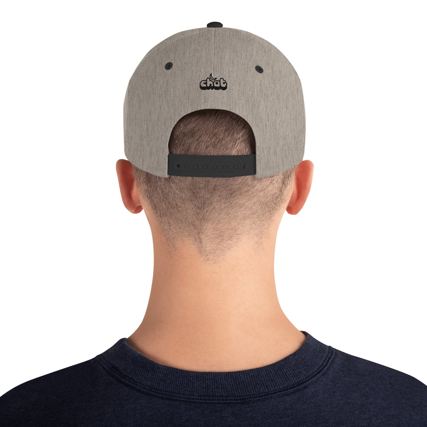 OHANA - BLK Font Snapback Hat