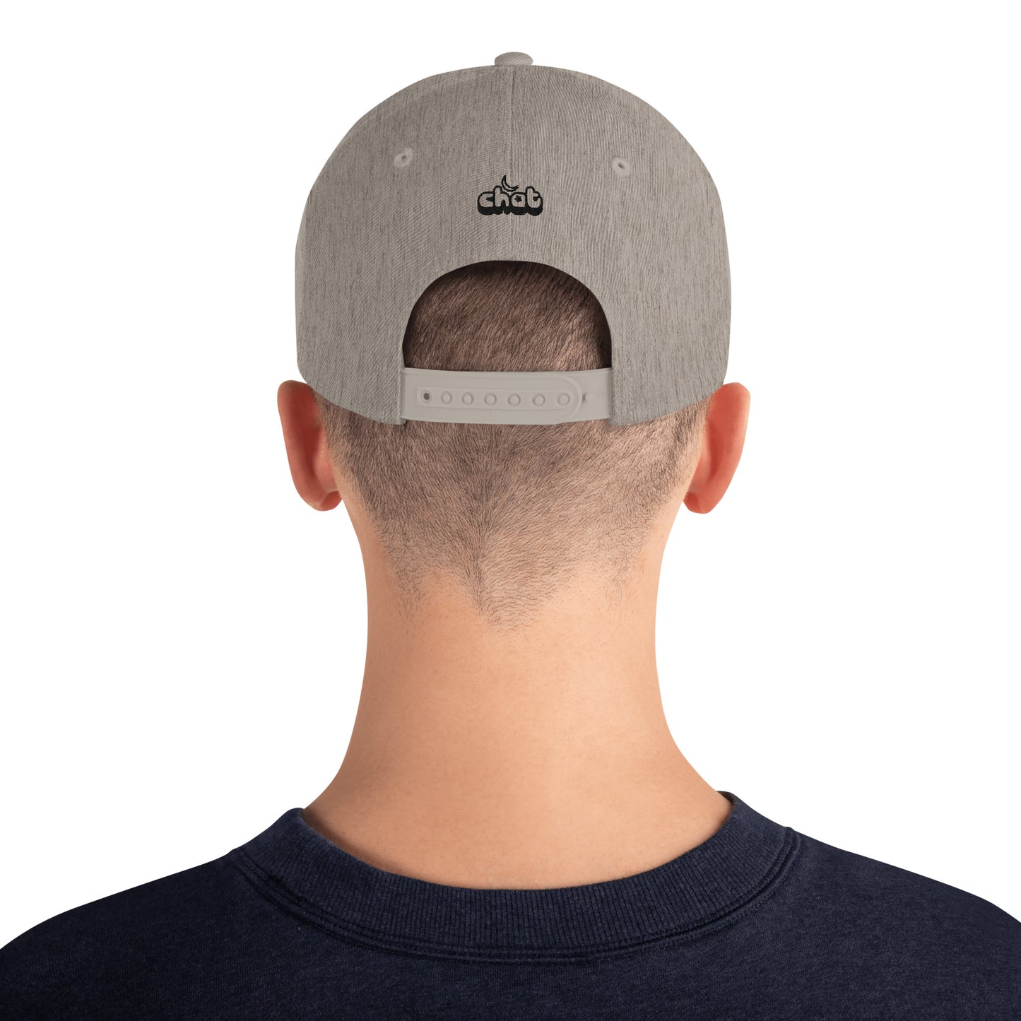 OHANA - BLK Font Snapback Hat