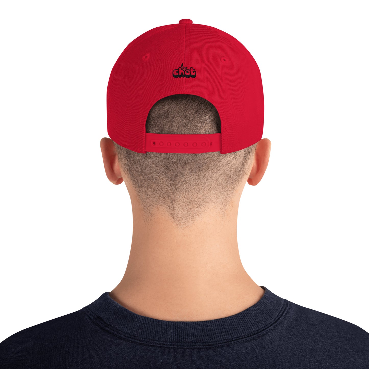 OHANA - BLK Font Snapback Hat