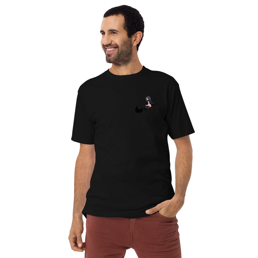 Itachi Check Mark - OHANA Naruto Family - Men’s premium heavyweight tee