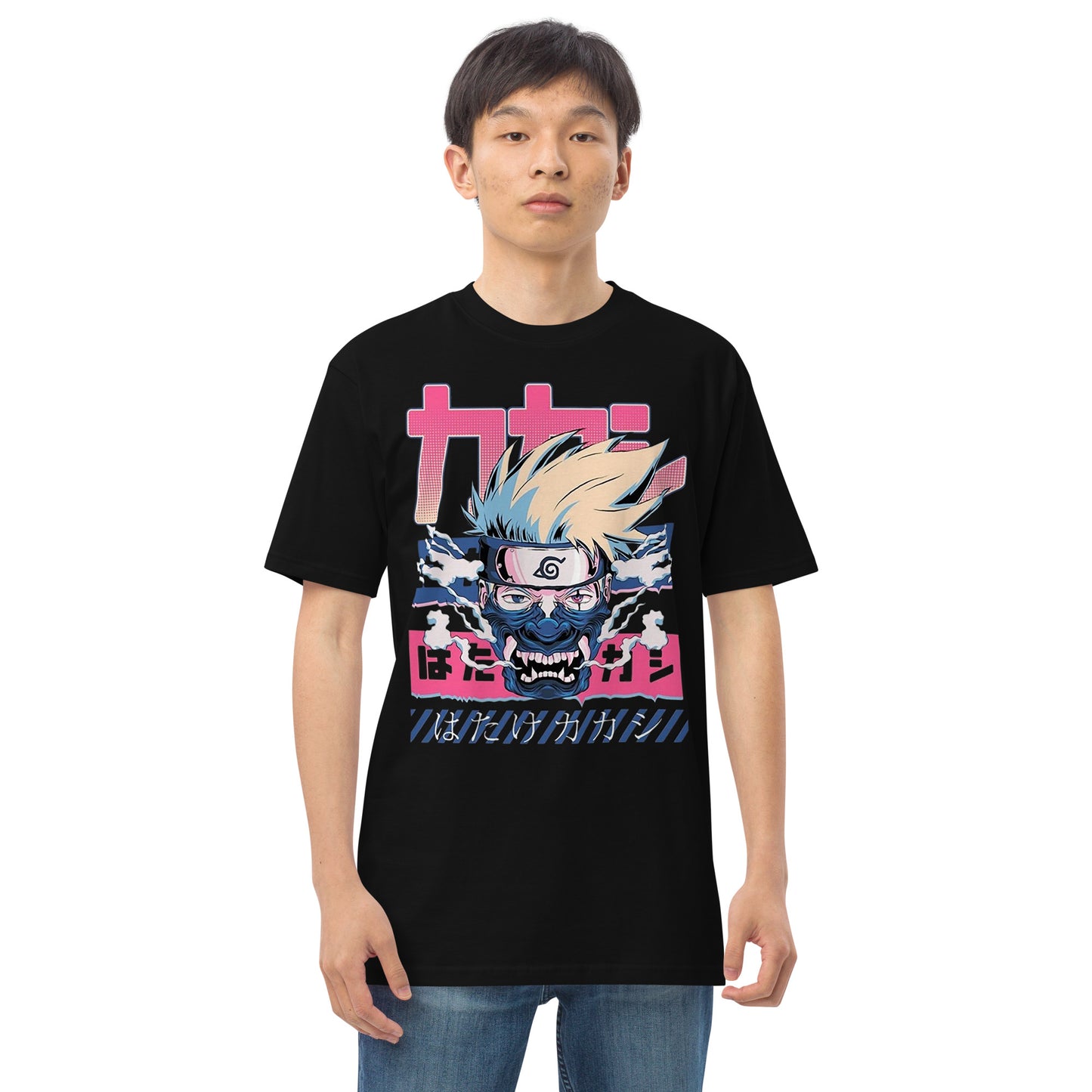 Kakashi Graphic Tee - Men’s premium heavyweight tee