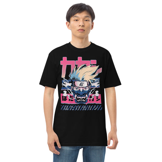 Kakashi Graphic Tee - Men’s premium heavyweight tee