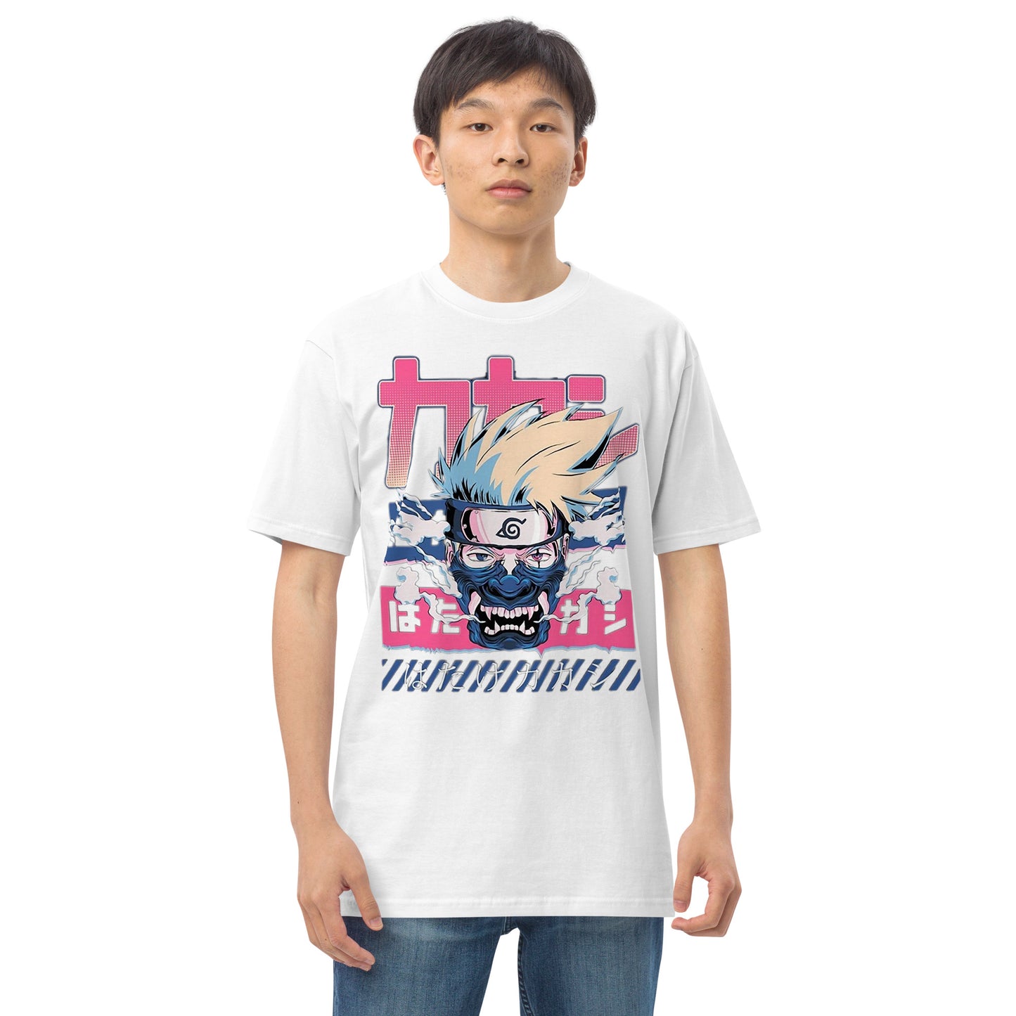 Kakashi Graphic Tee - Men’s premium heavyweight tee