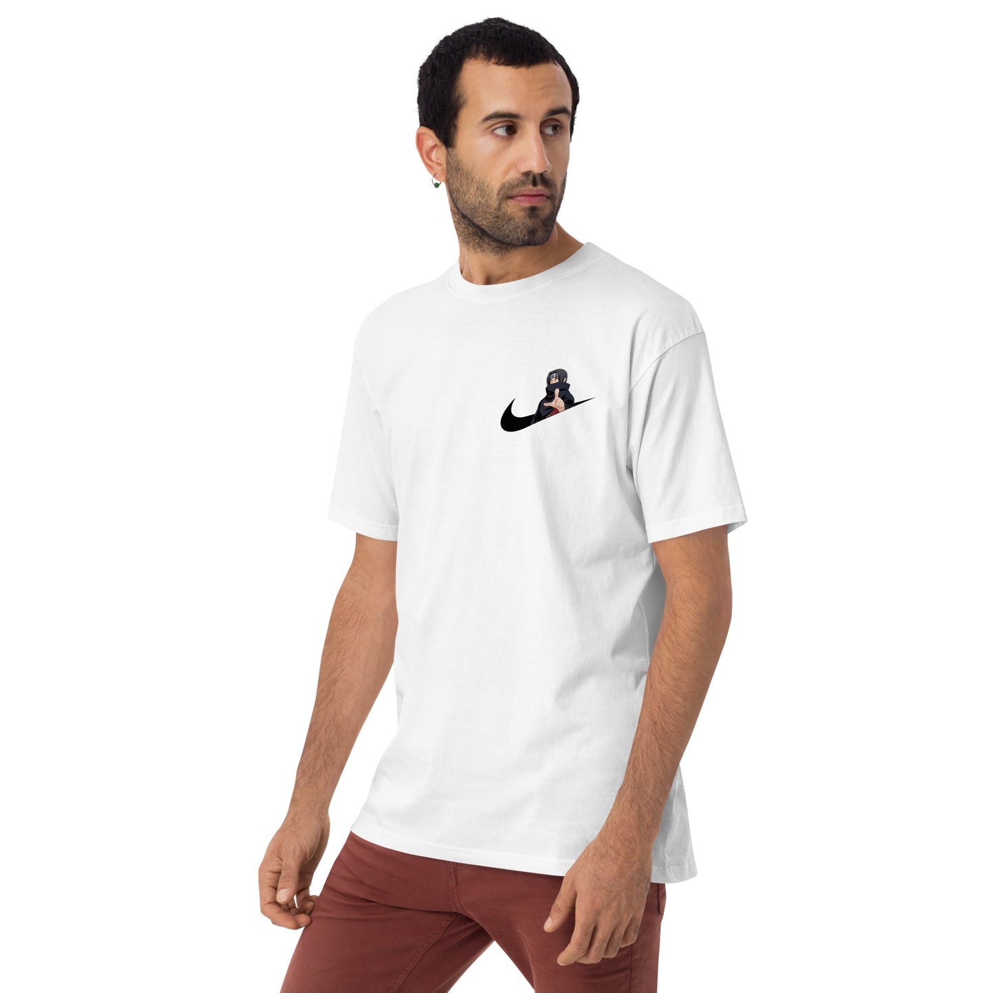 Itachi Check Mark - OHANA Naruto Family - Men’s premium heavyweight tee