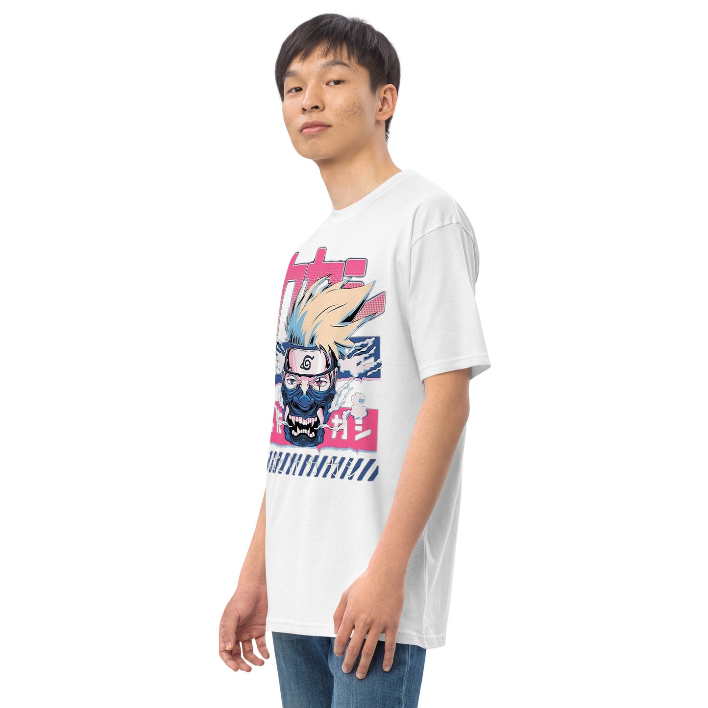 Kakashi Graphic Tee - Men’s premium heavyweight tee