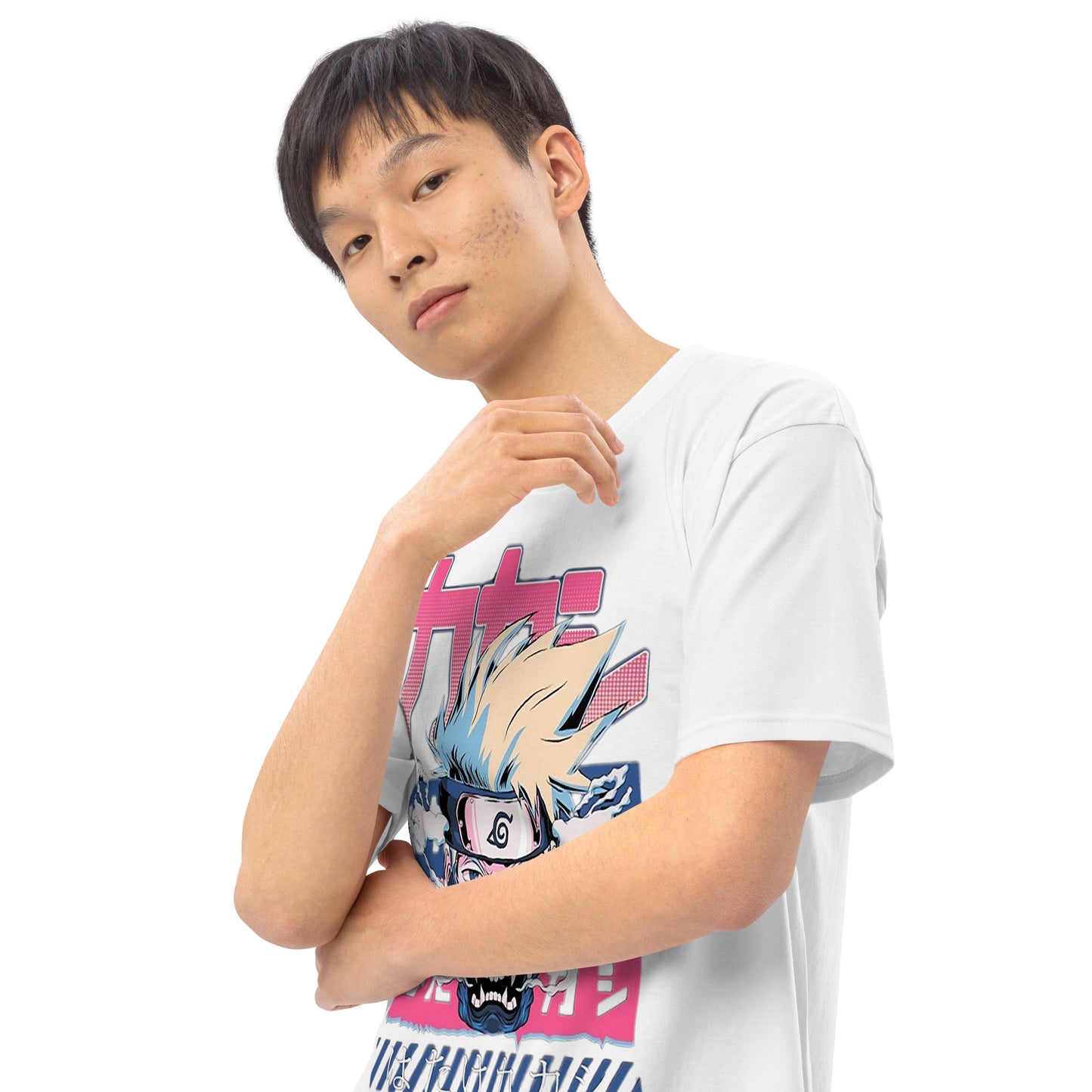 Kakashi Graphic Tee - Men’s premium heavyweight tee