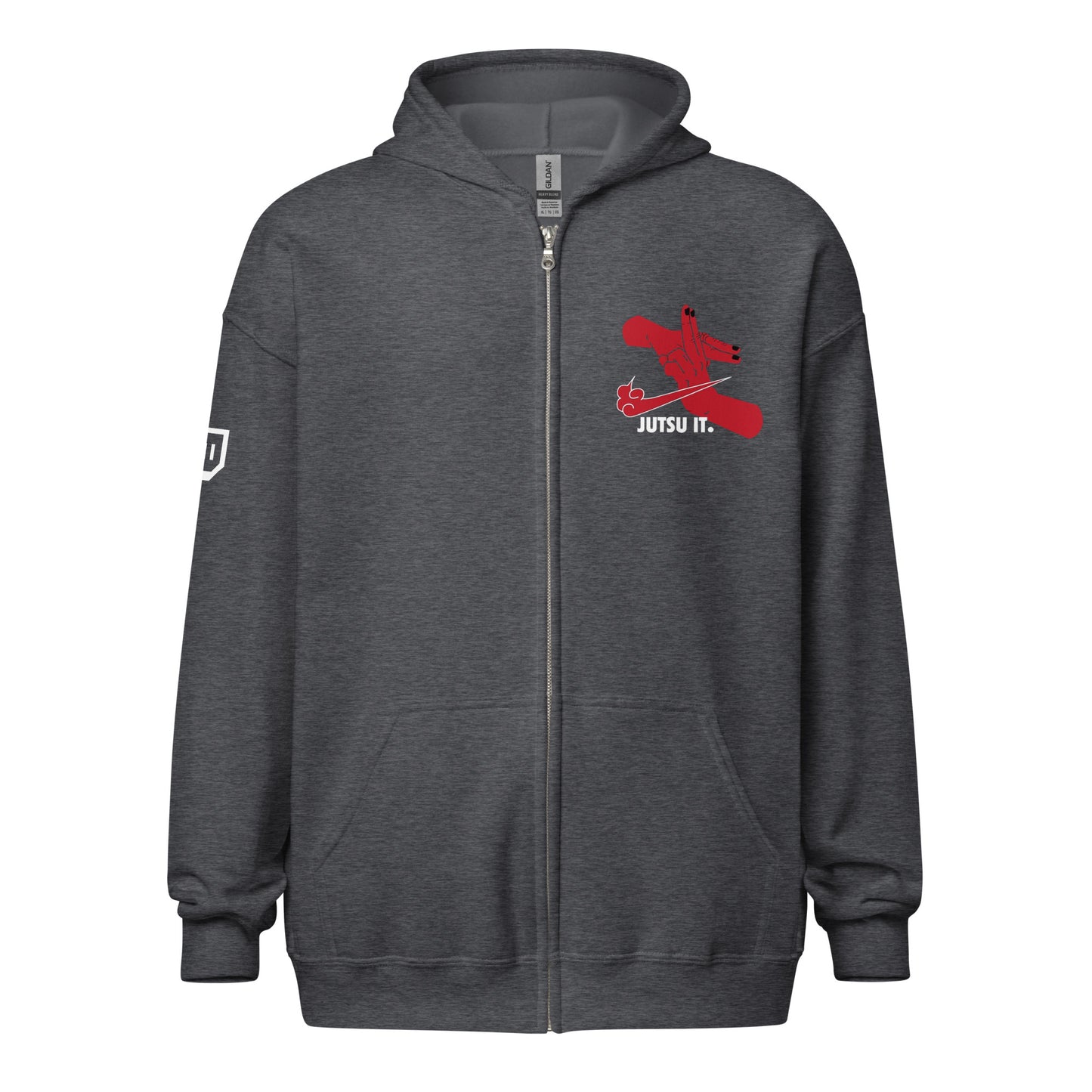 Jutsu Do It - Unisex heavy blend zip hoodie