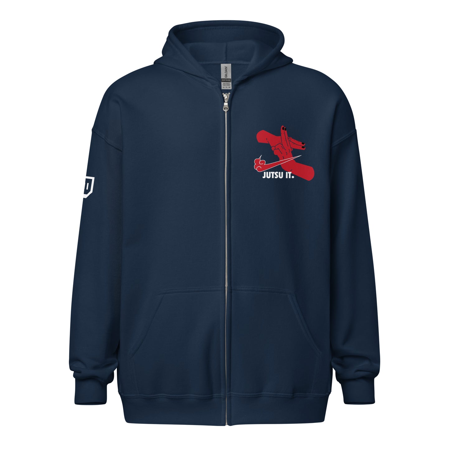 Jutsu Do It - Unisex heavy blend zip hoodie