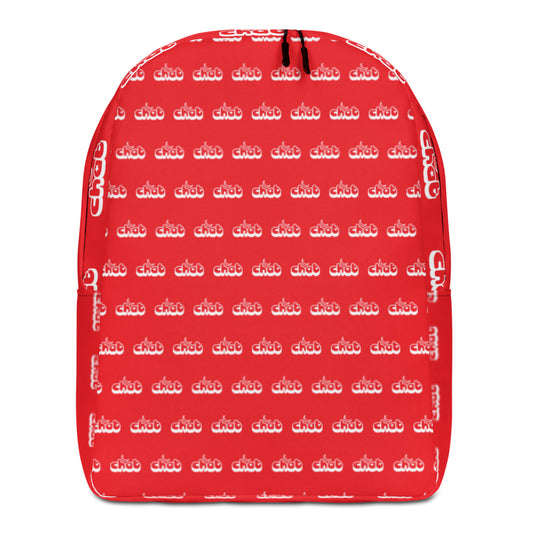 Minimalist Backpack - Red